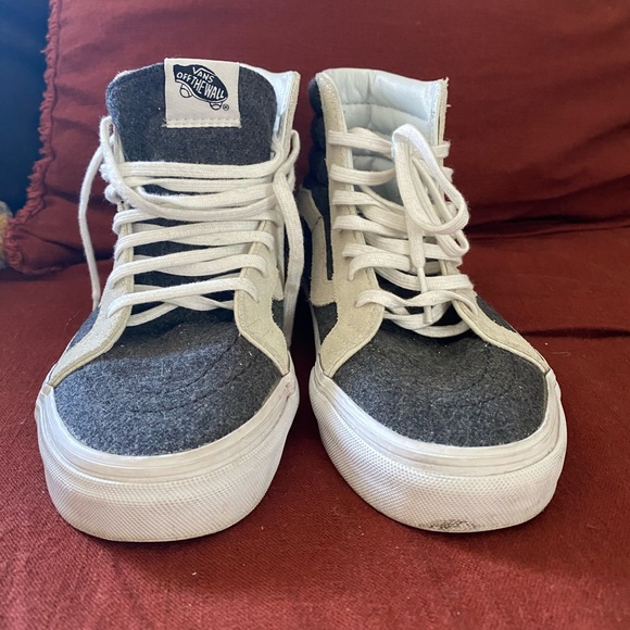 Vans Grey High Tops - Picture 2 of 4